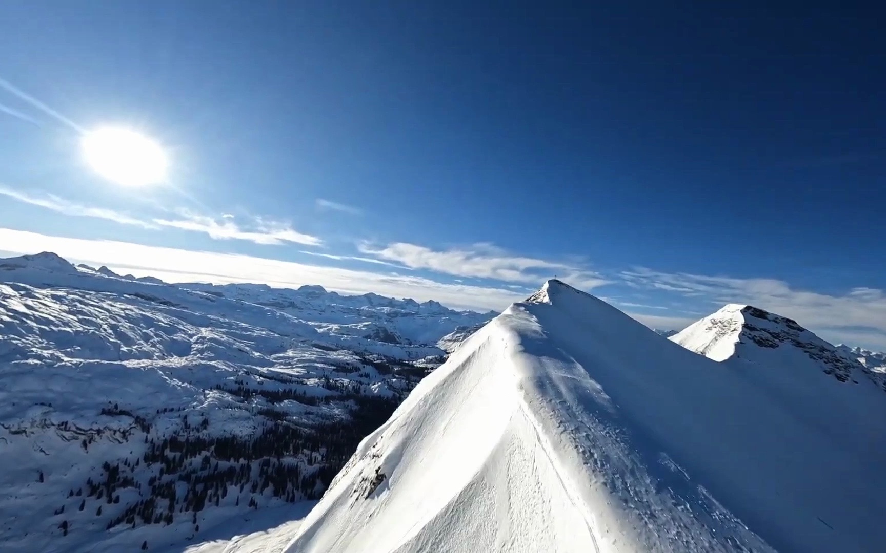 飞越雪山带您领略不一样的美景哔哩哔哩bilibili