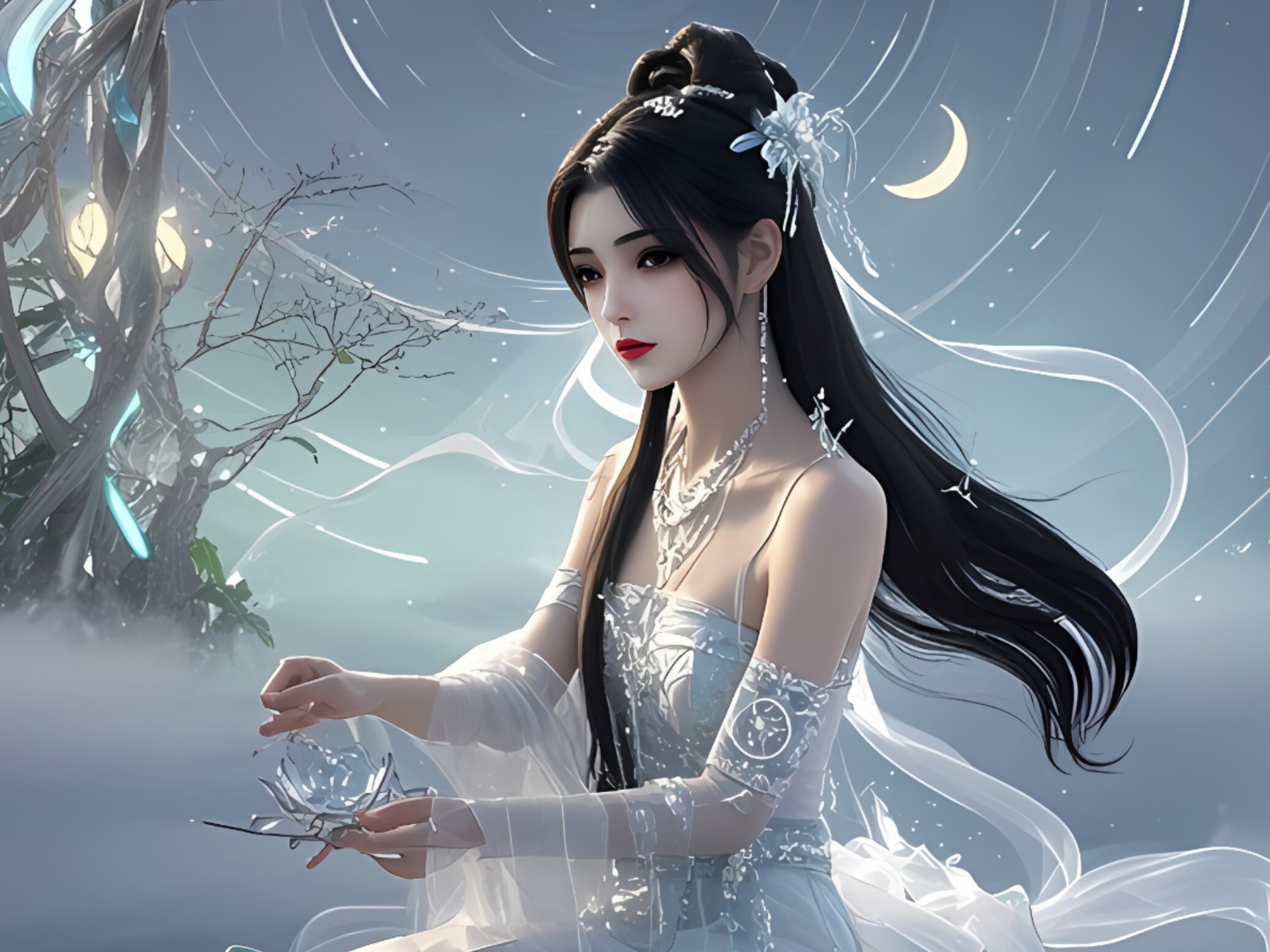 仙逆林慕婉唯美古风壁纸