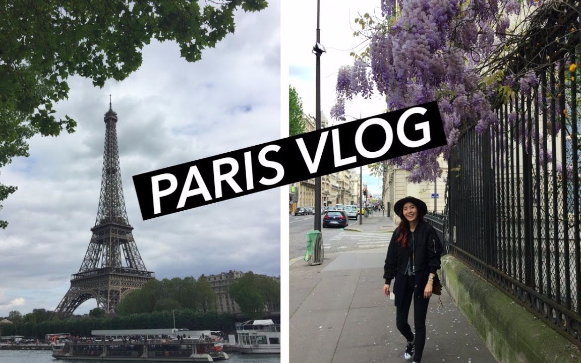 【joanday】巴黎 Vlog #1 | Obligatory Touristy Things in a DAY!哔哩哔哩bilibili