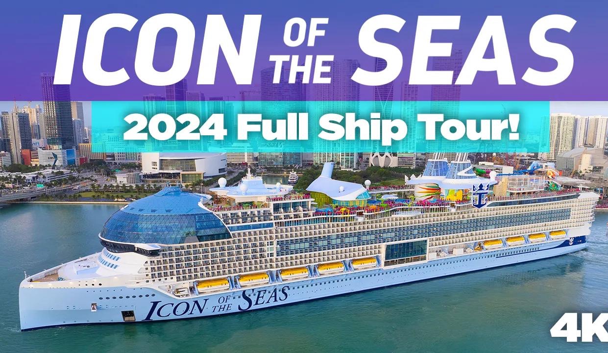 【4K全船游览】全球最大游轮|皇家加勒比海洋标志号|Icon of the Seas 2024 Cruise Ship Tour哔哩哔哩bilibili