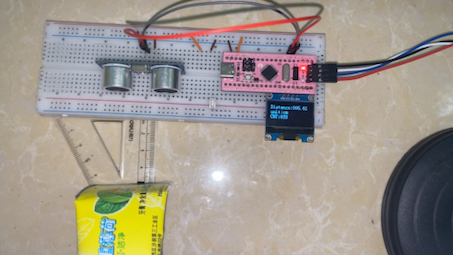 stm32最小系统板+HCSR04超声波测距模块学习哔哩哔哩bilibili