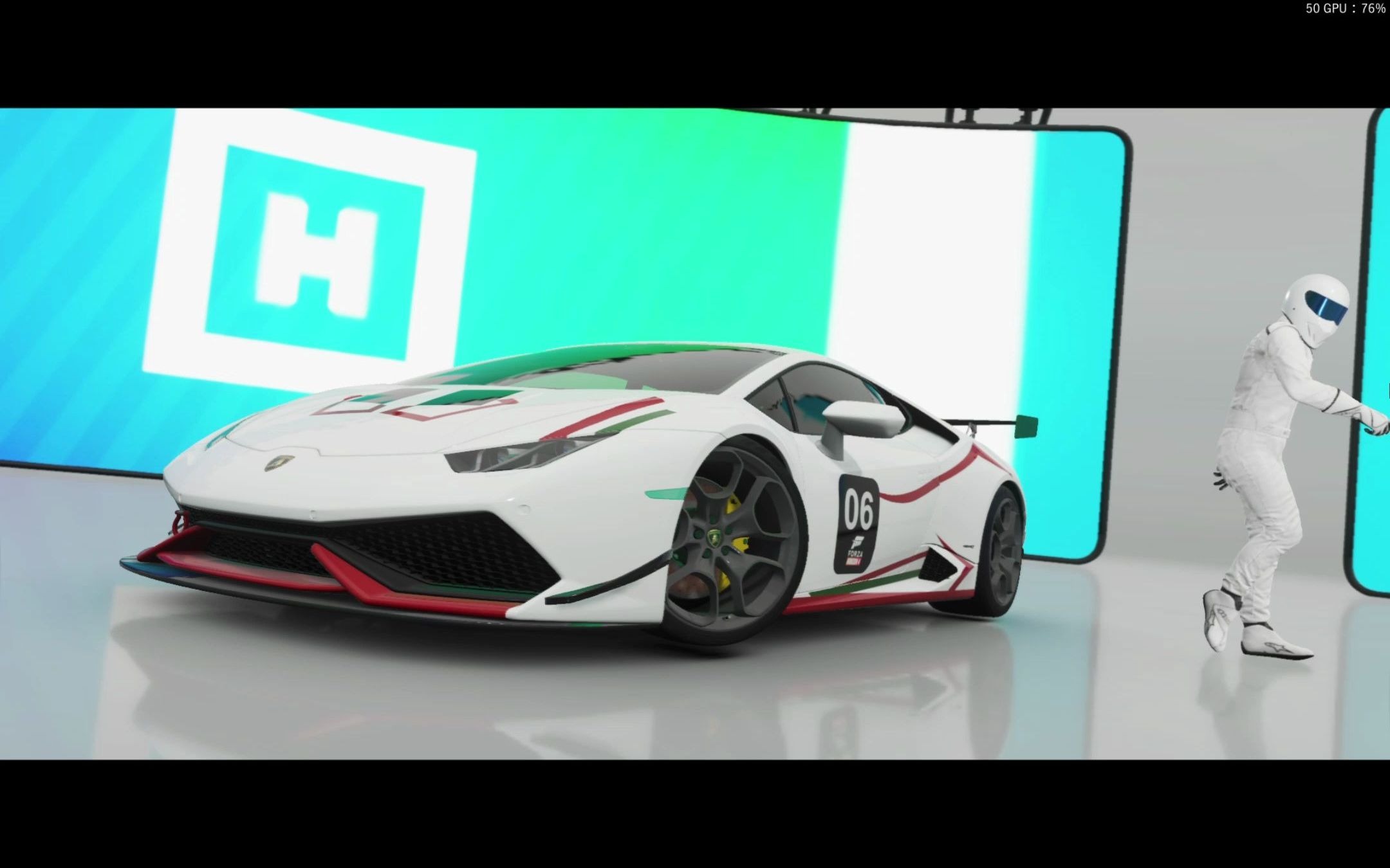 【地平线4】环岛025 兰博基尼lp610-4(萌新之友小牛)