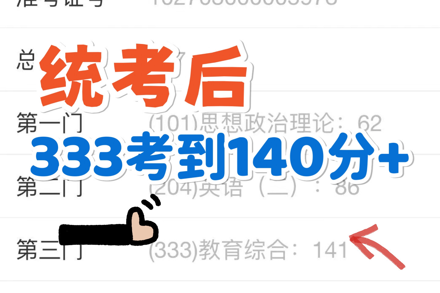 [图]【333统考后140分+】我是如何做到的 333教育综合 | 教育学考研 | 333统考