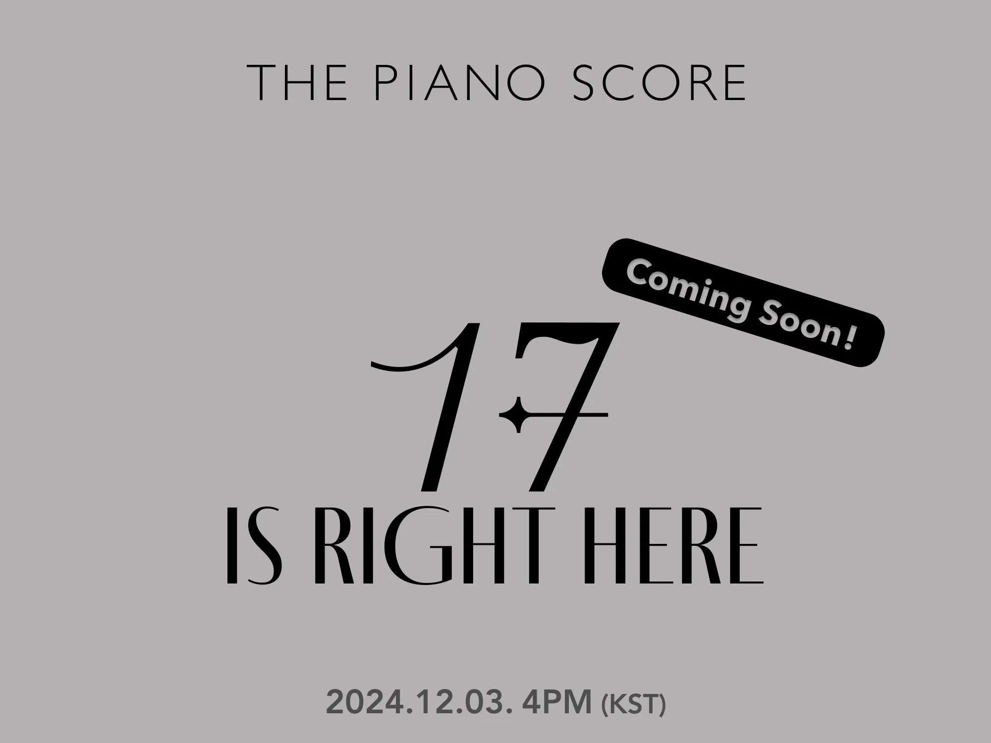 [图]【合集】241202 SEVENTEEN THE PIANO SCORE 零站