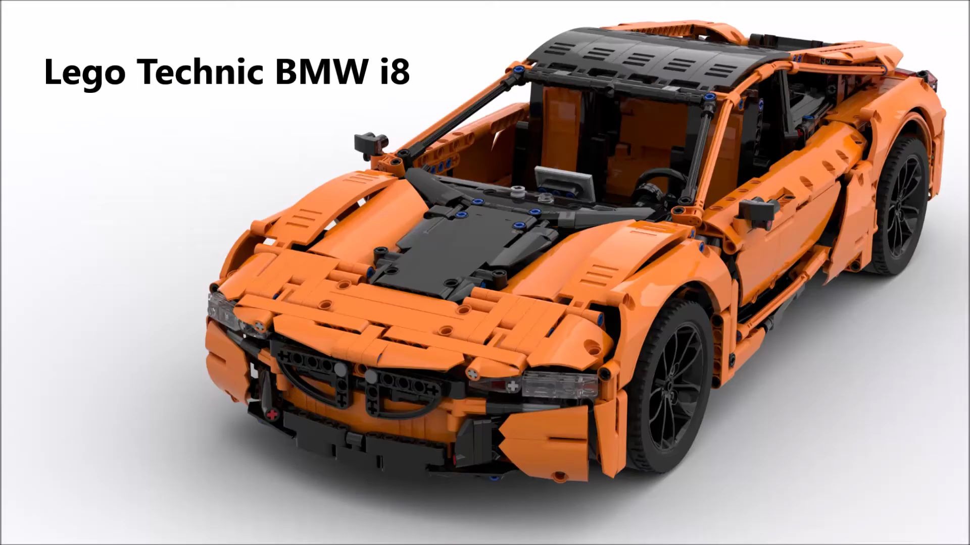 乐高 宝马 i8 超跑!帅气!_哔哩哔哩 (゜-゜)つロ 干杯~-bilibili
