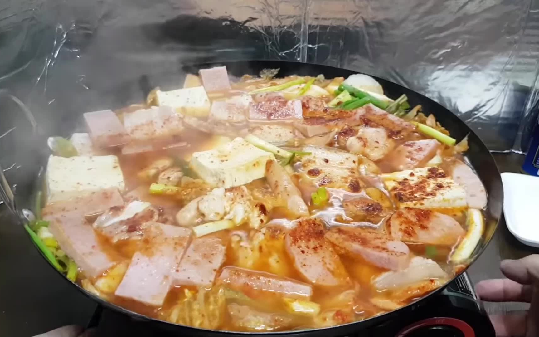 【PH LEE】SPAM午餐肉 部队锅 Luncheon Meat Budae Jjigae Troop Stew哔哩哔哩bilibili