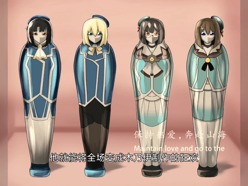 木乃伊制作的动画化