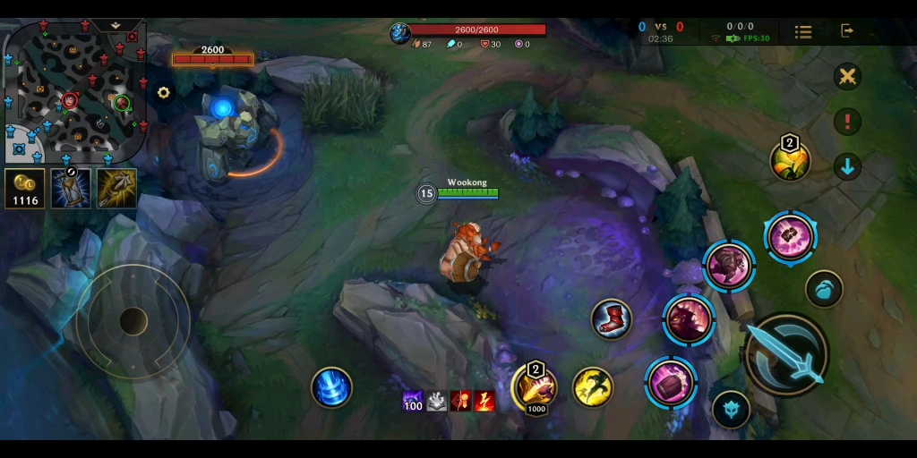 lol手游酒桶e闪演示