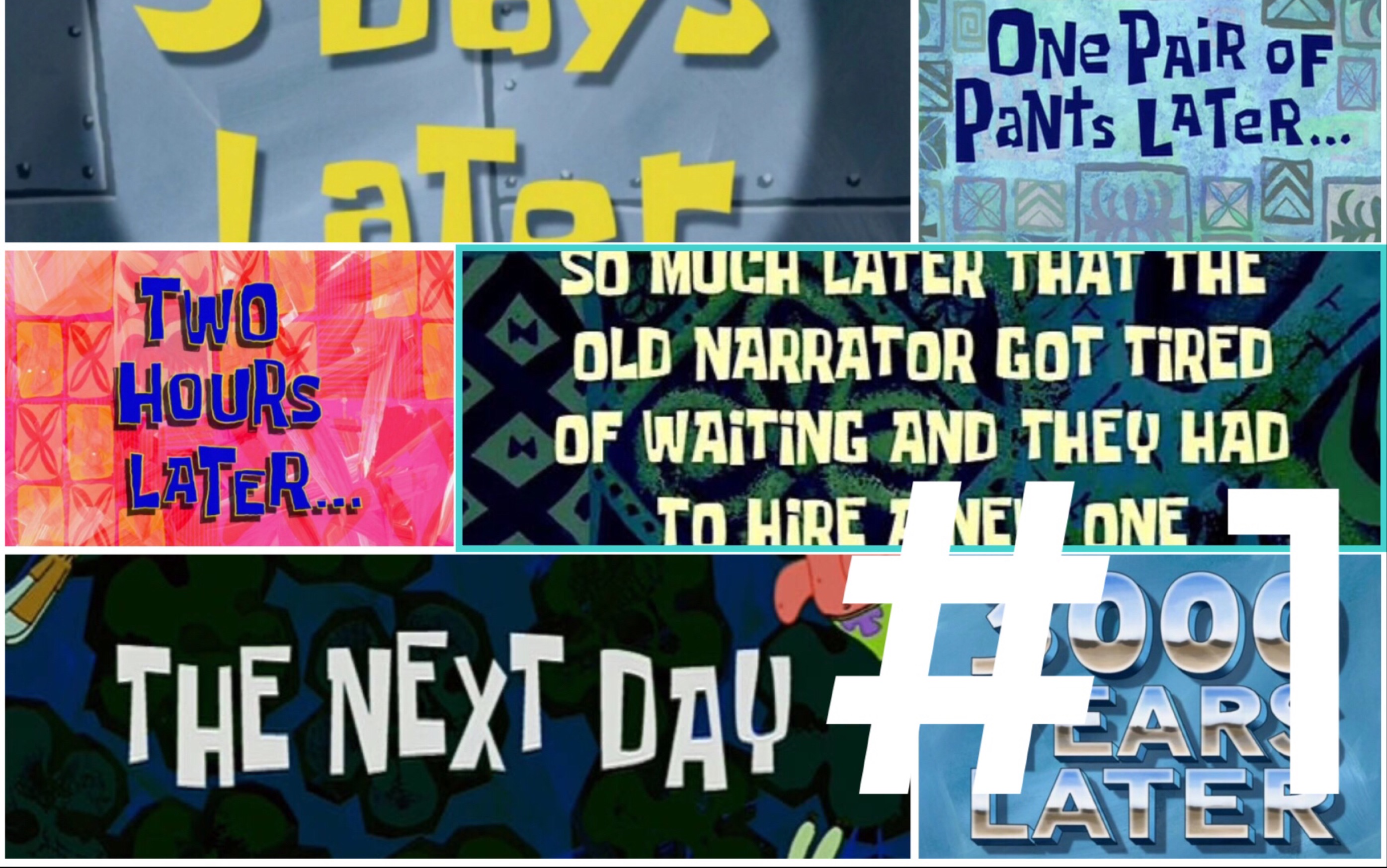 海绵宝宝中的时间转场合集1