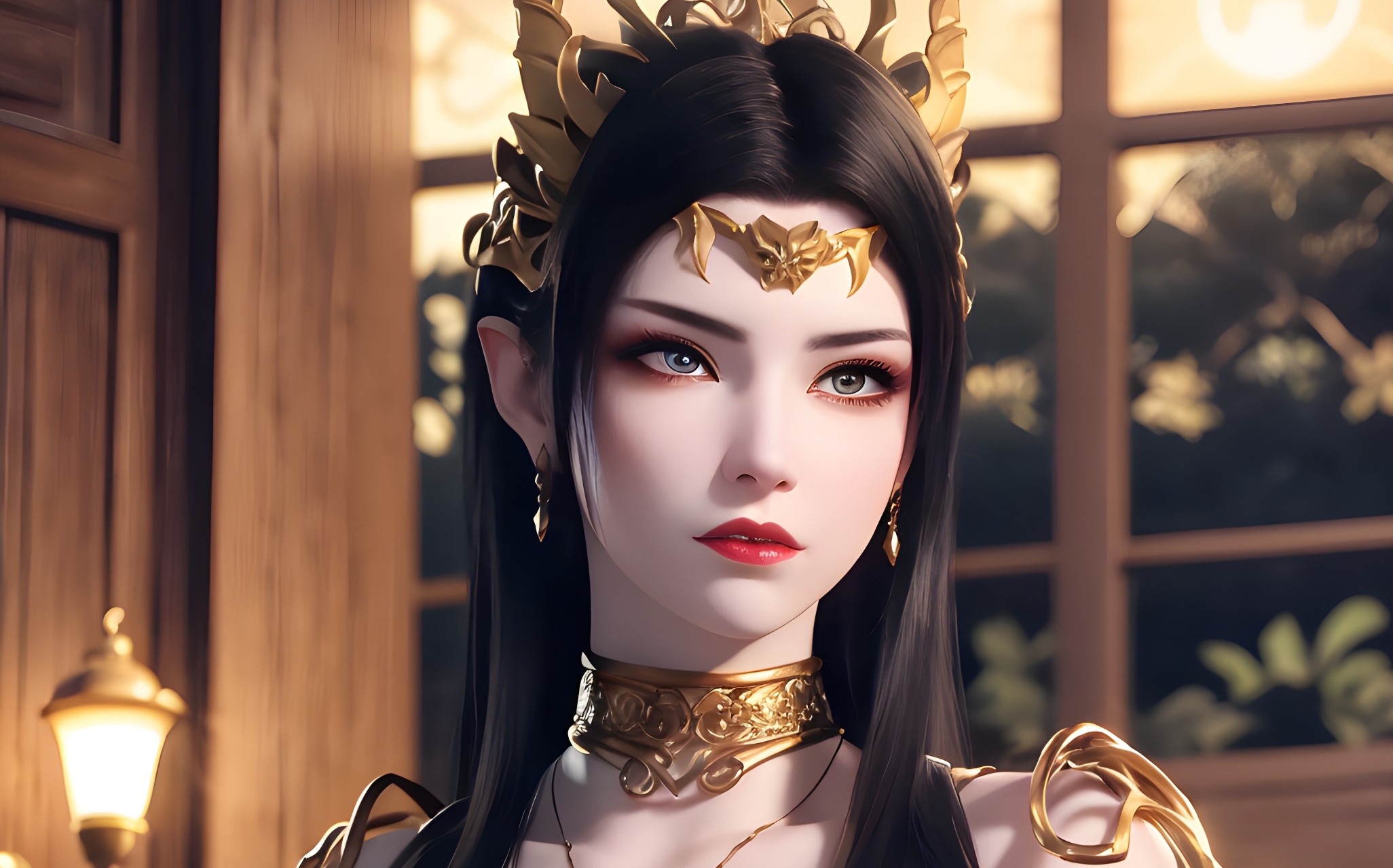 美杜莎女王 你在看什么