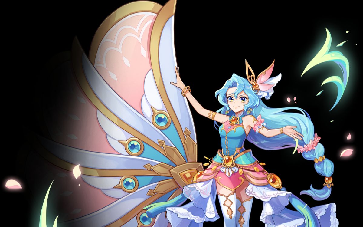 韩服彩虹岛新出职业风舞者武器是扇子