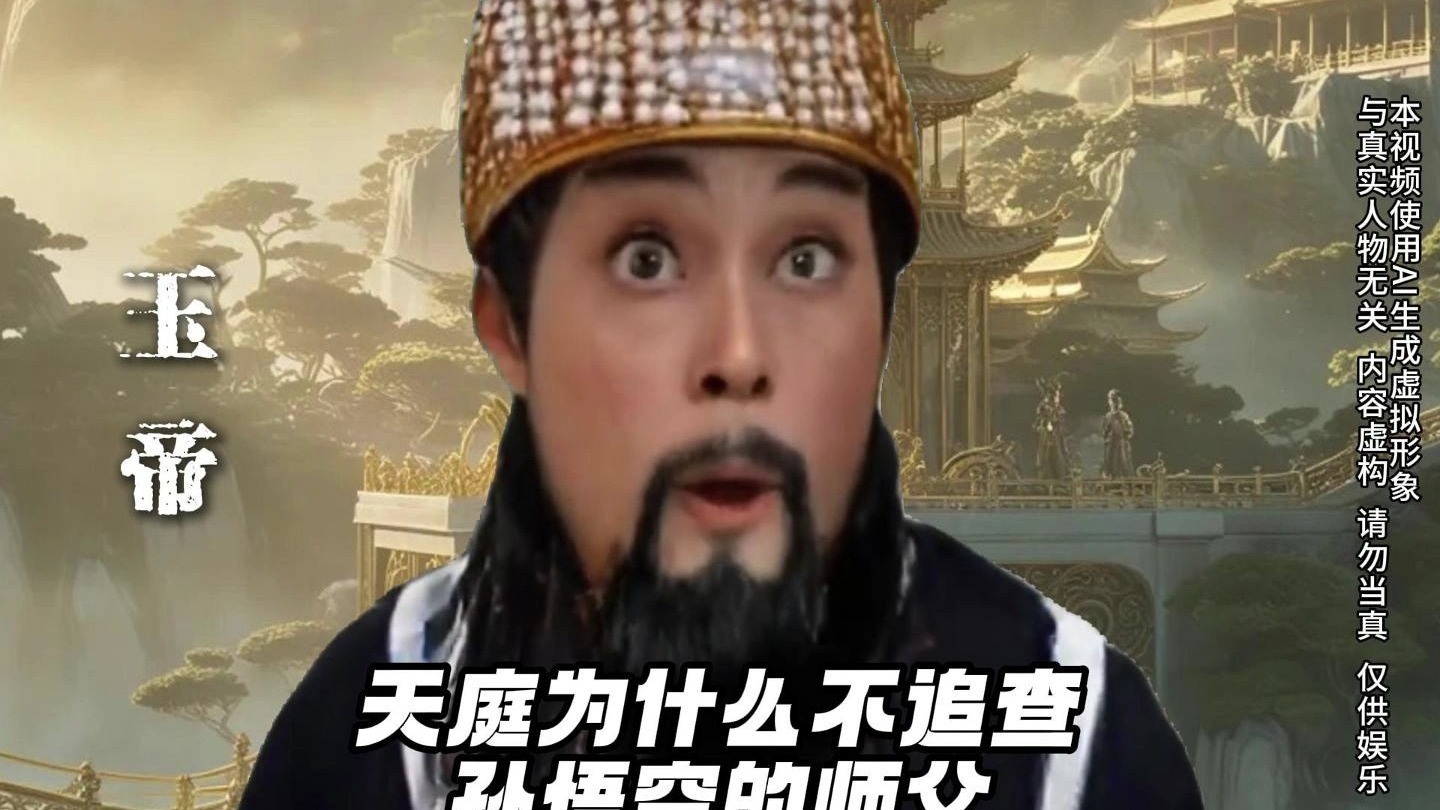 猴子大闹天宫，天庭为什么不追查他的师父？