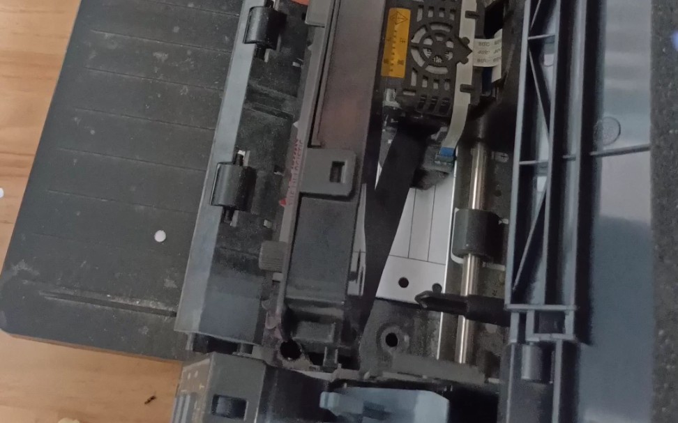 映美FP630K打印机色带更换过程