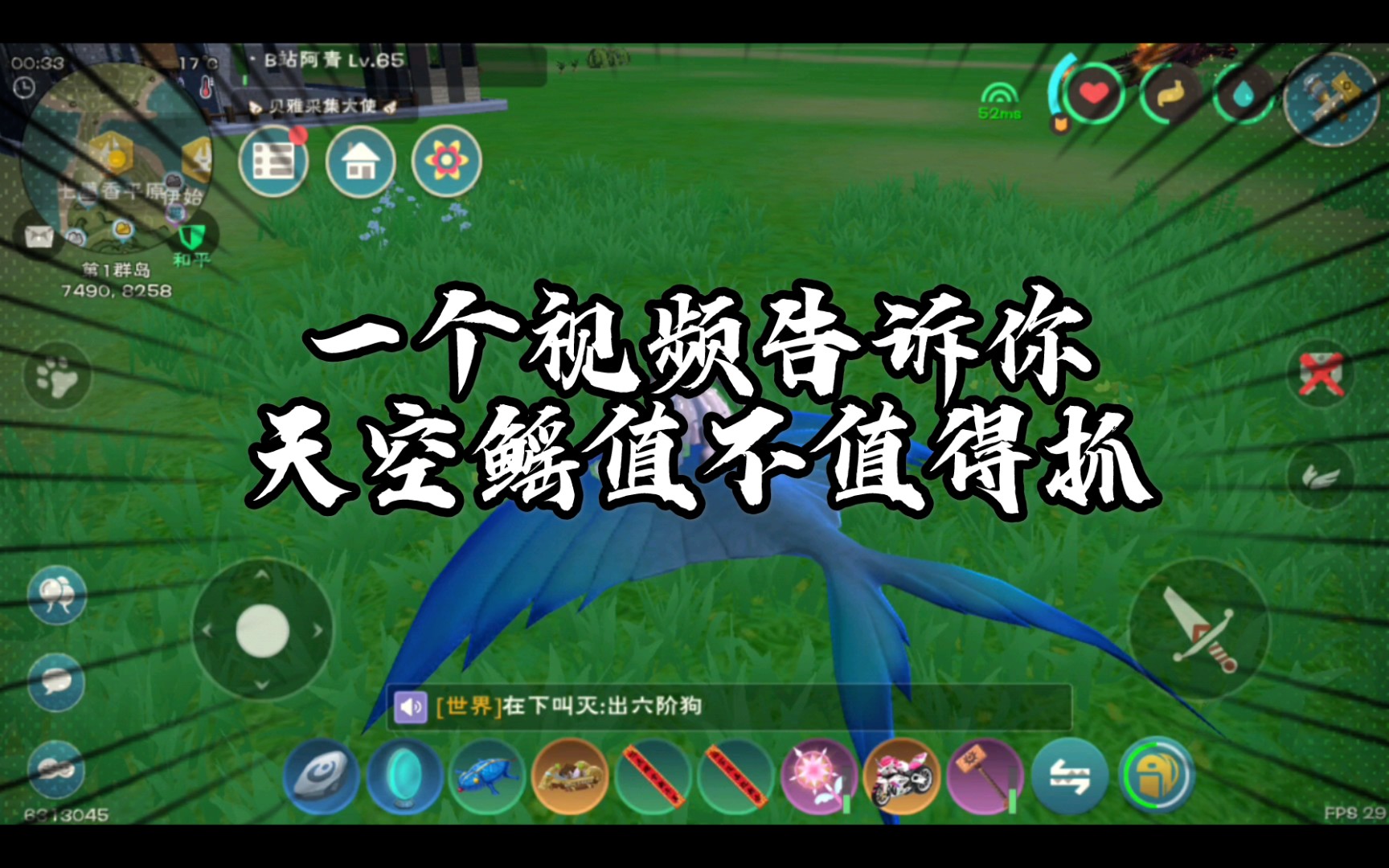 创造与魔法一个视频告诉你天空鳐值不值得弄