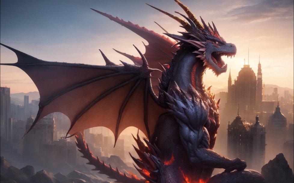 ai画龙,帅不帅我不知道,但是丑是一定的