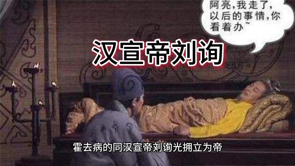 汉宣帝(刘询)【公元前74公元前49】——中兴之主,本始,25年,42岁病死哔哩哔哩bilibili