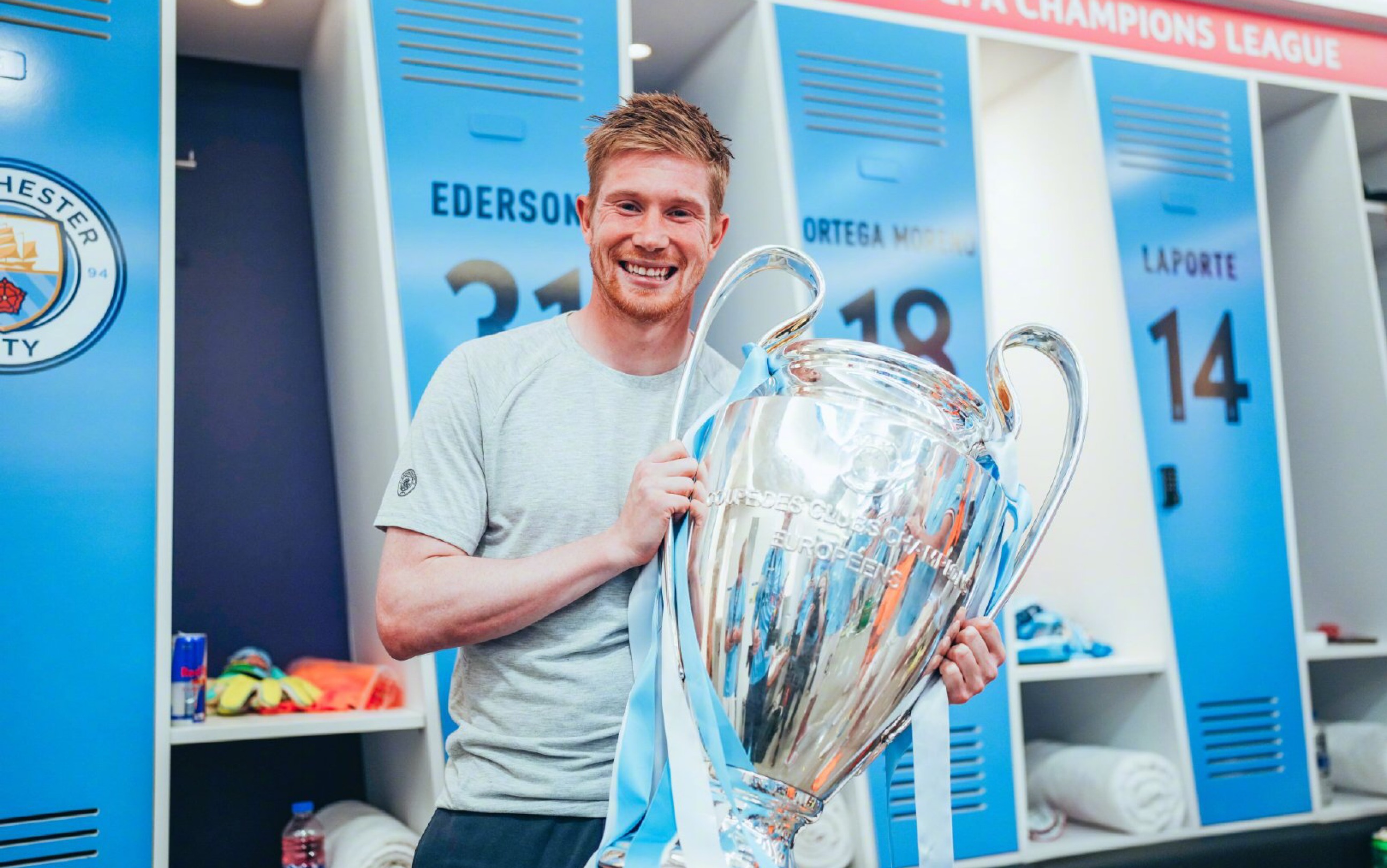 【德布劳内 | 欧冠】丁丁,你值得这座欧冠奖杯啊!