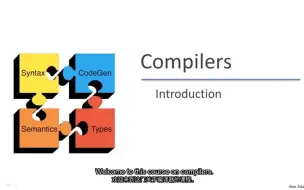 Скачать видео: 001 -【cs143】【编译器Compilers】【斯坦福大学】【中英字幕】