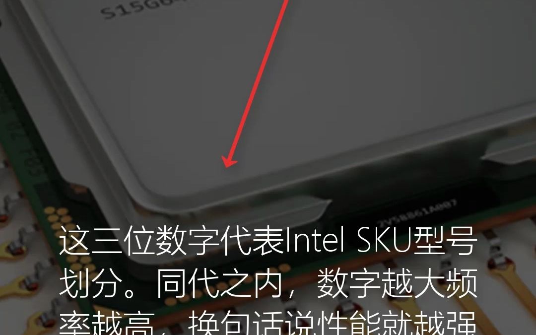 CPU名字的有什么含义你都知道吗?哔哩哔哩bilibili