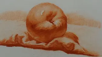 【素描教学】零基础素描教学，索斯苹果的画法