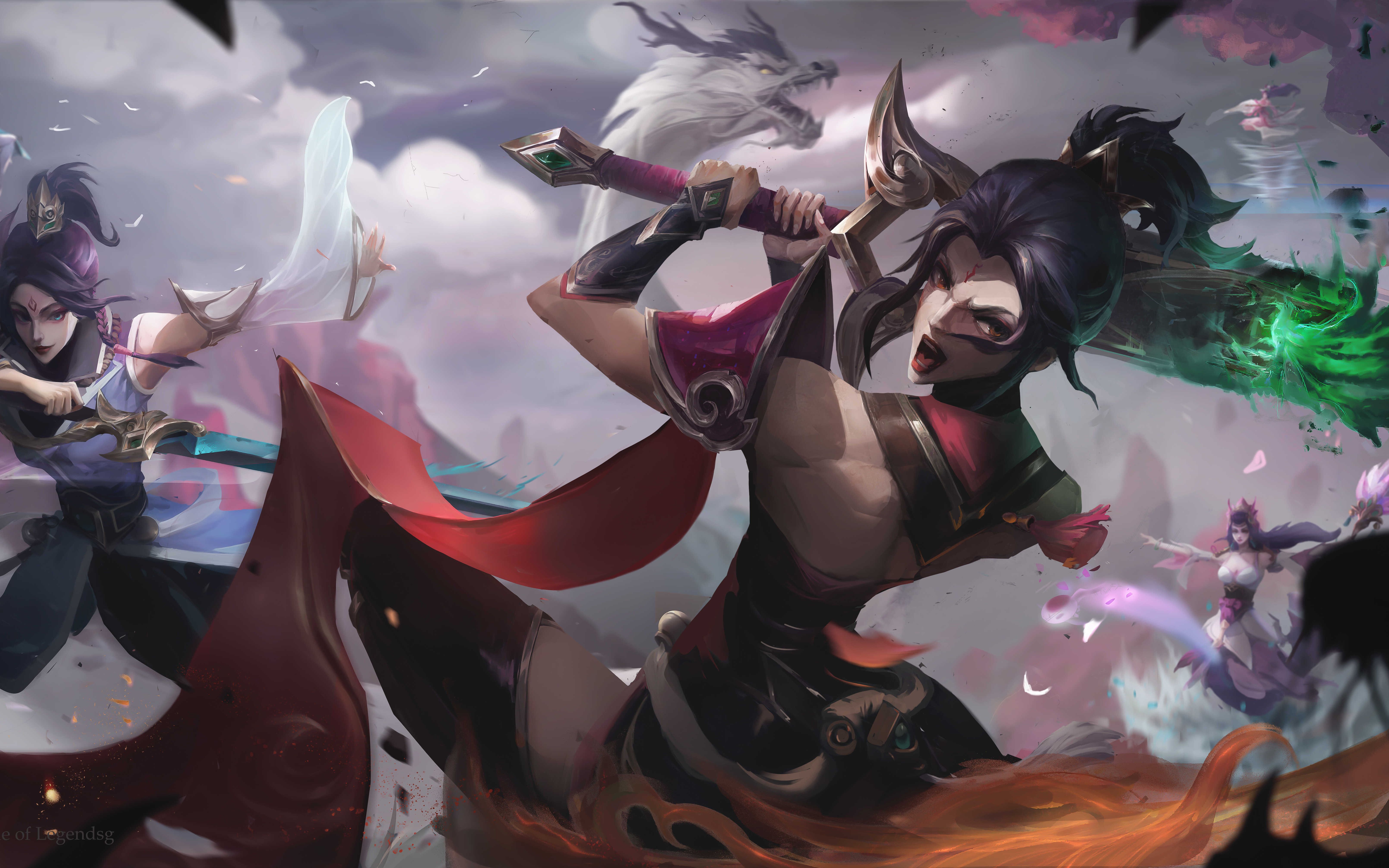 【ps板绘】玉剑传说之你还是好好补基础吧