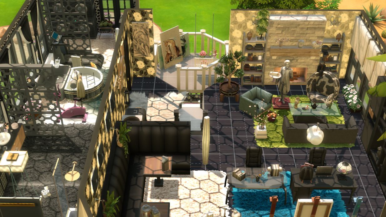 模拟人生4室内设计简介 | my sims 4 interior design version #1