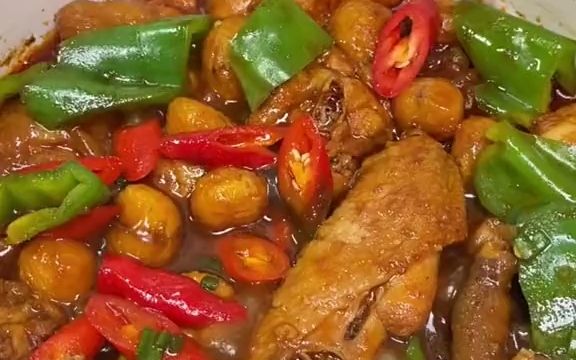 黄焖鸡翅,下饭必备