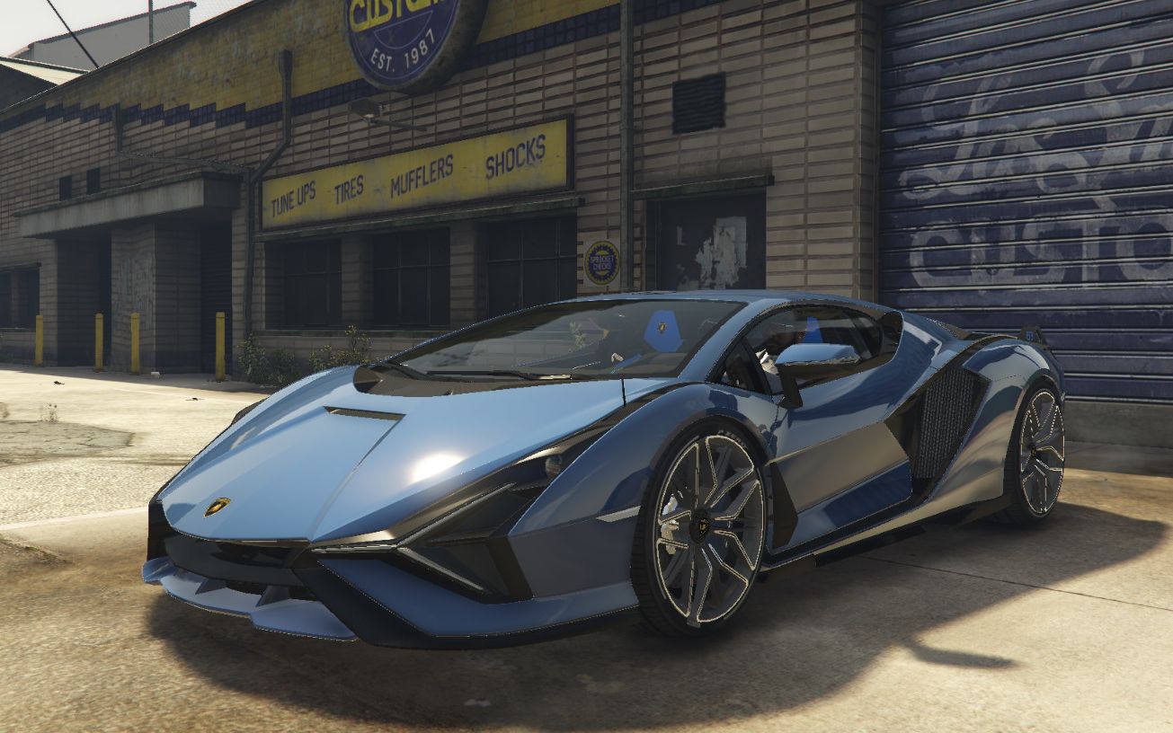 gta5每次开自动升降尾翼的兰博基尼,总是特别多人搭讪!