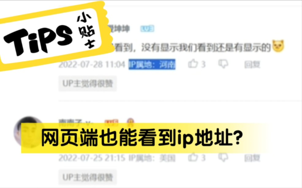 B站网页端也能看 IP 地址,你不知道的脚本哔哩哔哩bilibili