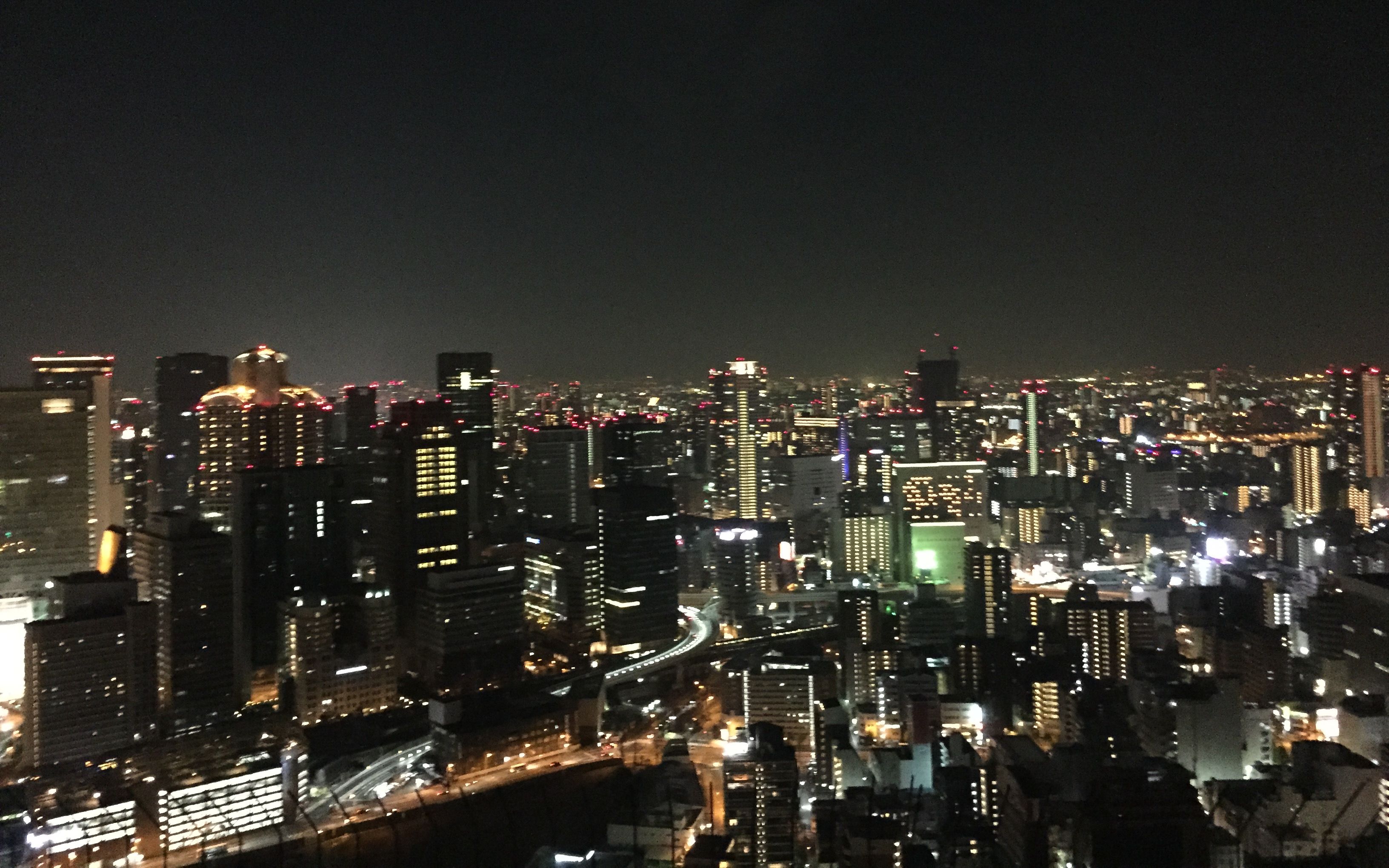 日本大阪梅田大厦夜景