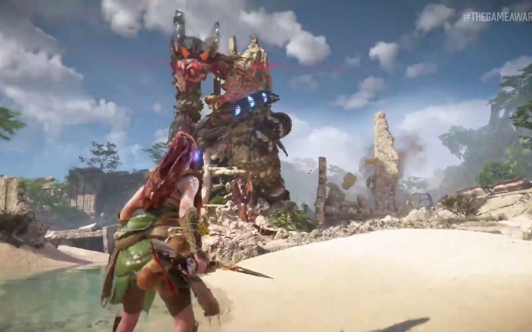 ps5/ps4动作冒险游戏《地平线 禁忌西部》最新预告