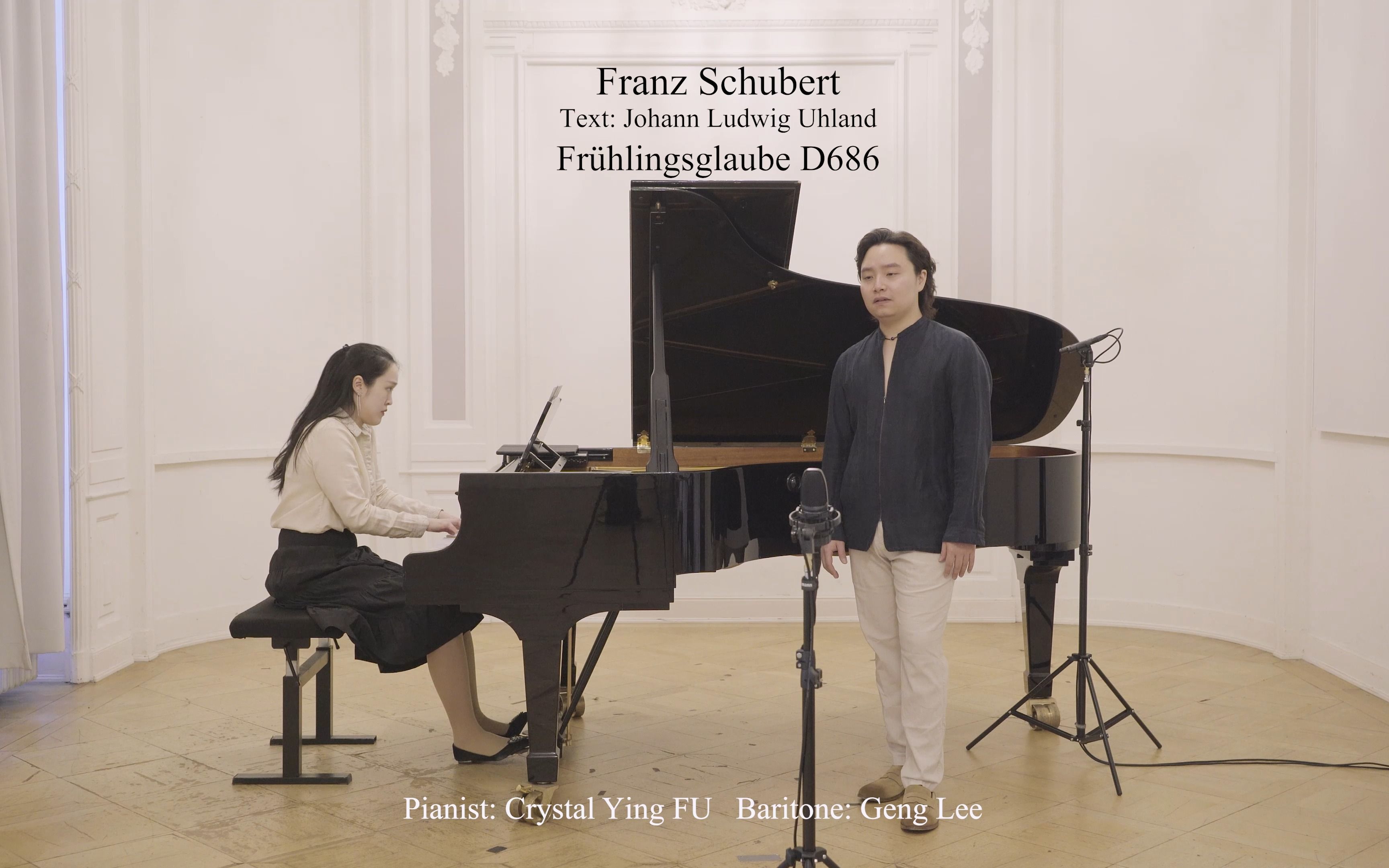 [图]Schubert, Franz - Frühlingsglaube D686 - 舒伯特 暮春 - Geng & Crystal (2022)