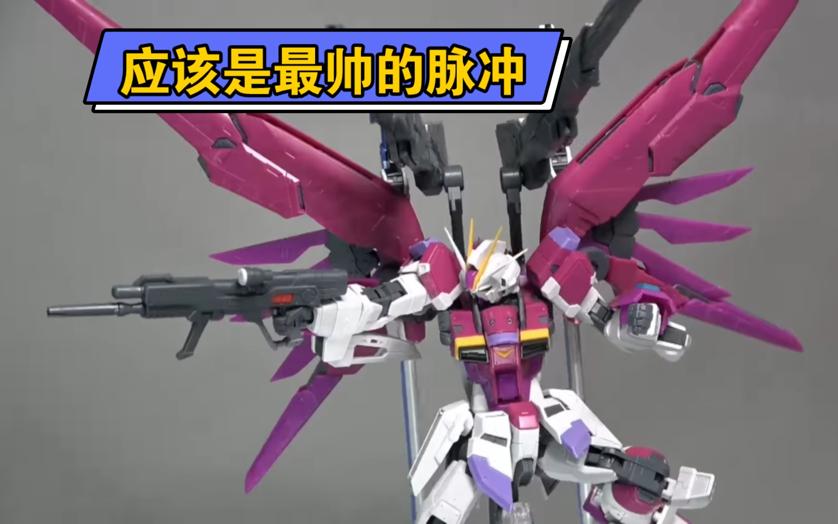 pb限定-rg命运脉冲高达测评,不止是换色换装备