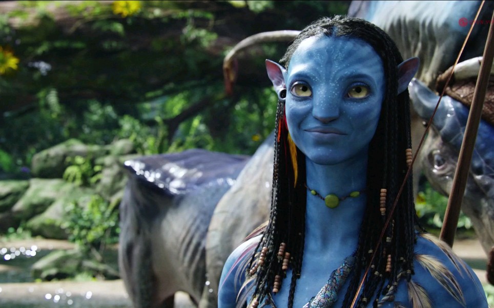 阿凡达里穿插的感情,感觉奈蒂丽的笑容好好看