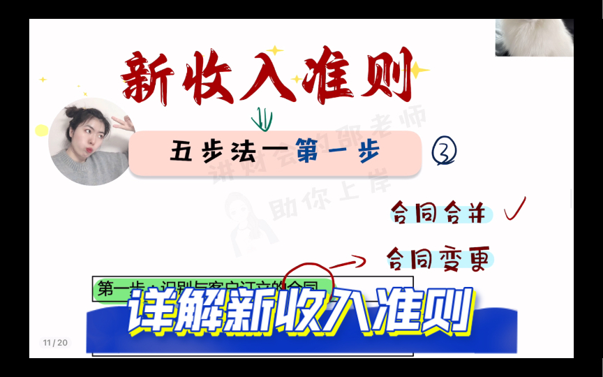 【新专题来啦】合同变更/五步法第一步/新收入准则/中级会计实务/注会CPA会计哔哩哔哩bilibili