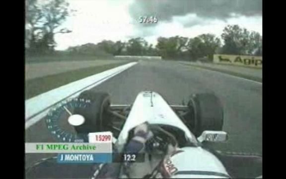 【猜年份】F1老赛道车载 意大利Imola伊莫拉赛道 蒙托亚单圈哔哩哔哩bilibili