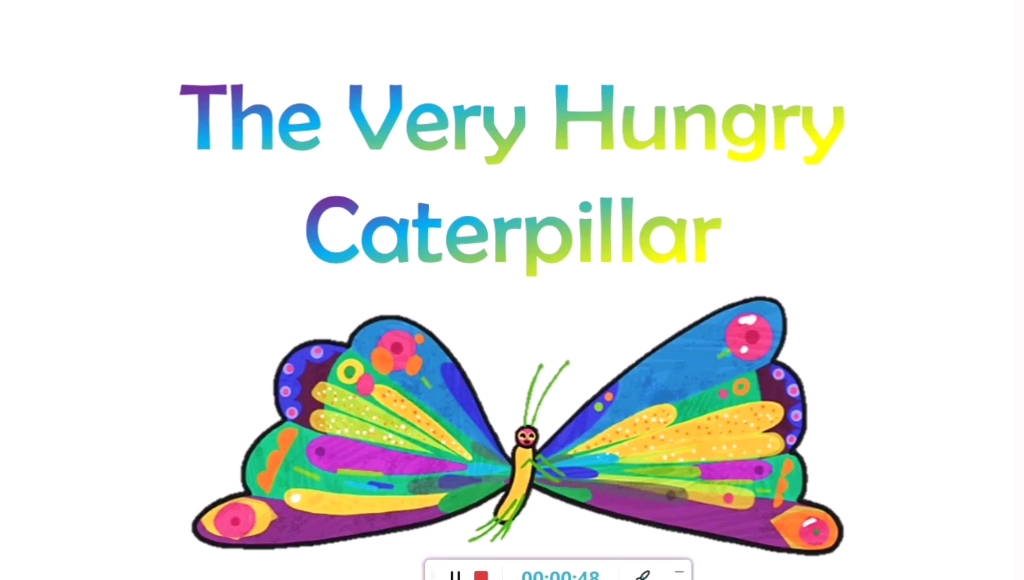 [图][绘本动画] The Very Hungry Caterpillar  完整版