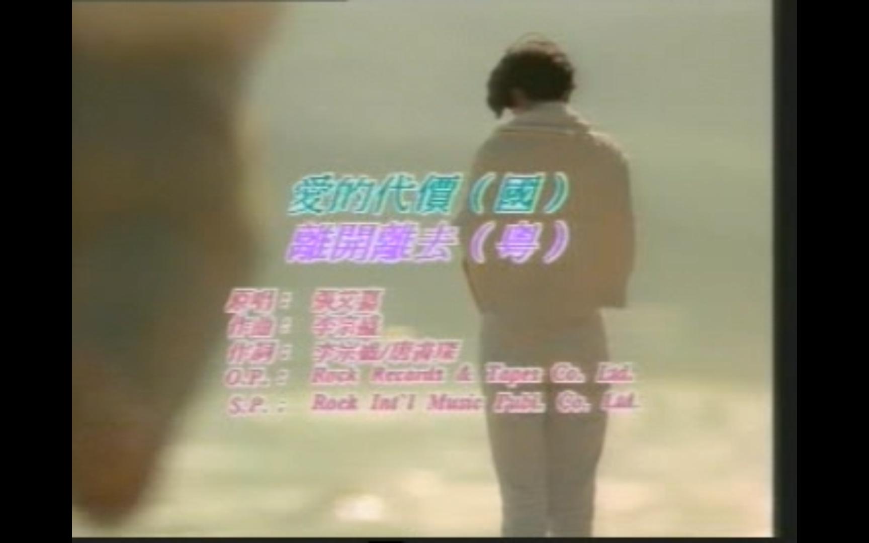 张艾嘉 - 爱的代价