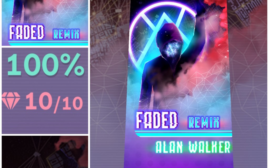 Faded Remix来袭,Alan Walker再度助阵!滚动的天空 Faded Remix完美通关视频哔哩哔哩bilibili