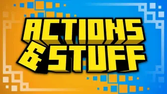 Download Video: 【机翻】最棒的Minecraft动画模组！Actions & Stuff基岩版模组