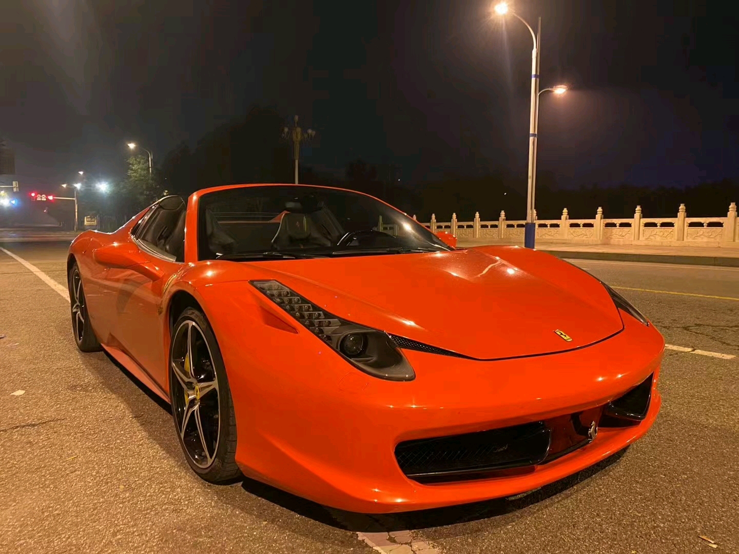 14年法拉利458敞篷版 极品顶配 黄江进口车小鹏车行 黄江进口车 黄江