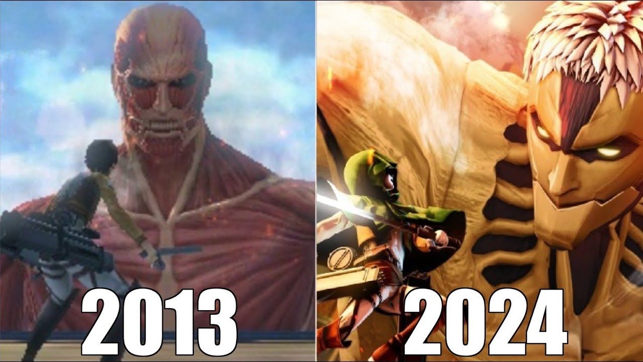 历代进击的巨人游戏(2013 - 2024)