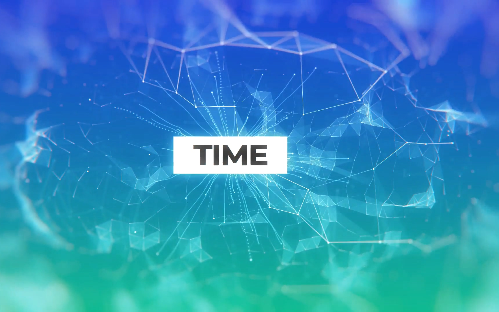 pr模板-点线构成的科技片头模板logo模板