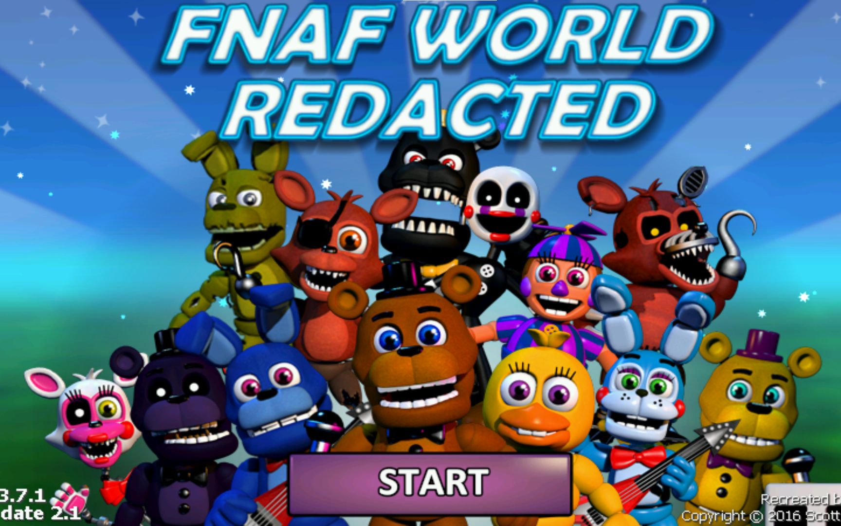 fnafworld所有红色芯片的获取方法玩具熊世界篇