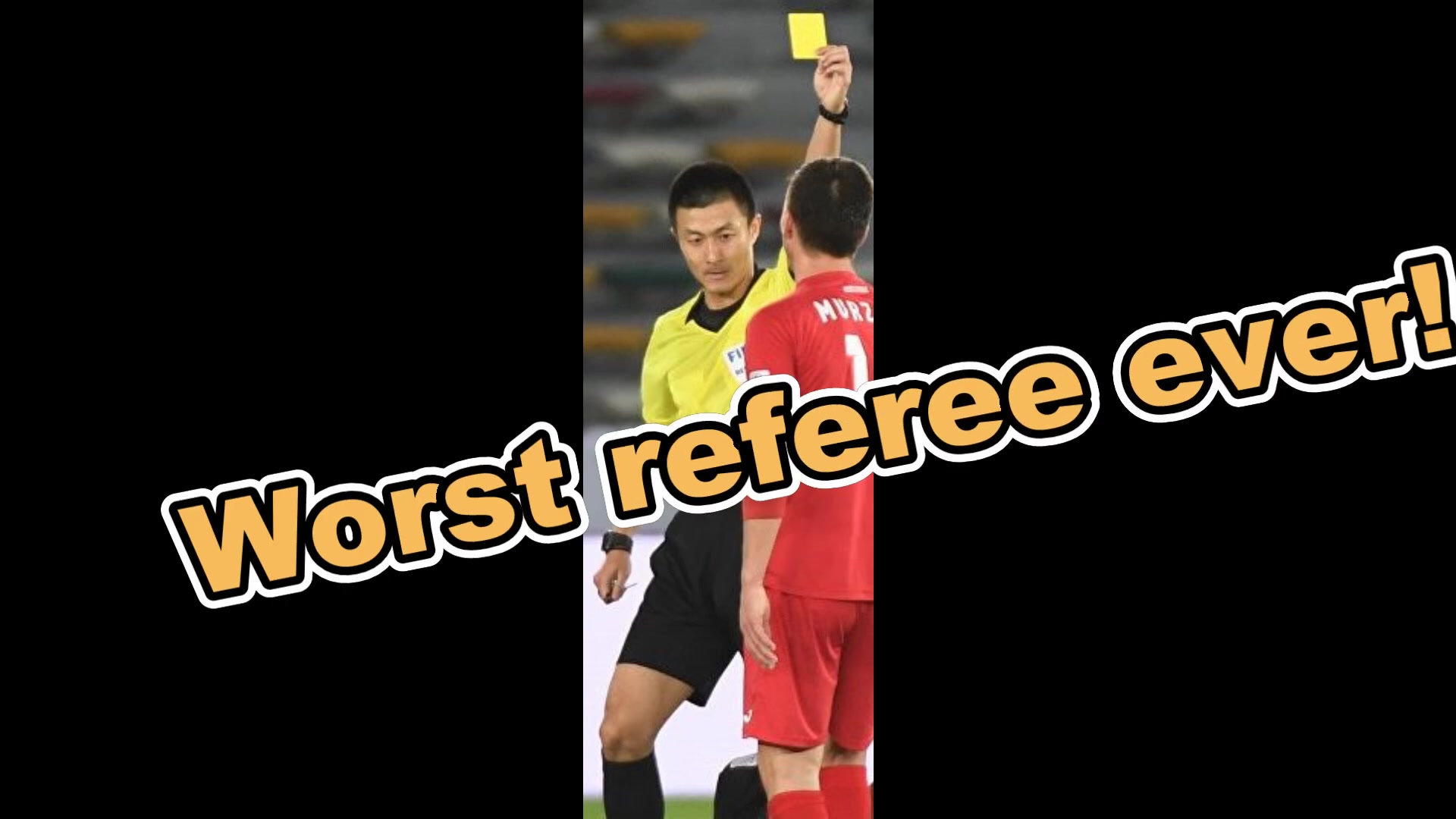 傅明国外网友制作的集锦(Fu Ming  Worst referee of AFC 2019)哔哩哔哩bilibili