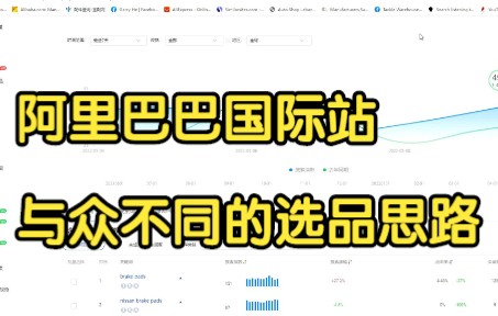 阿里巴巴国际站与众不同的选品思路哔哩哔哩bilibili