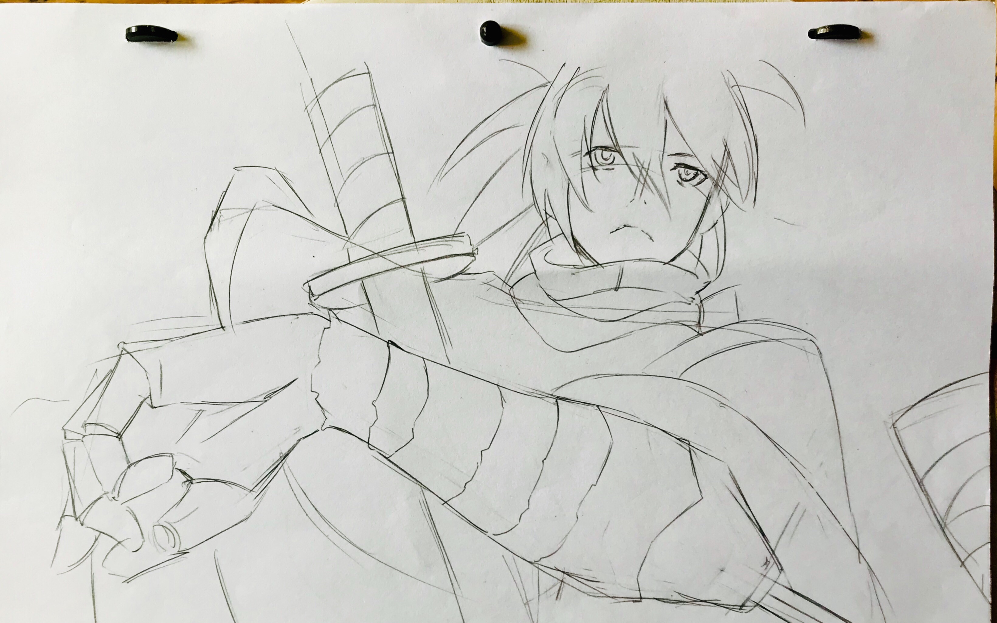 二十秒多罗罗动画打斗临摹