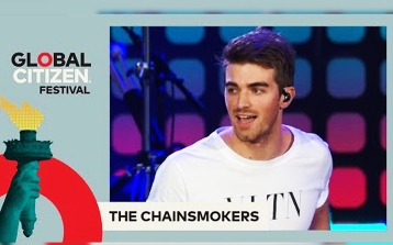 【烟卷全场】The Chainsmokers @Global Citizen音乐节哔哩哔哩bilibili