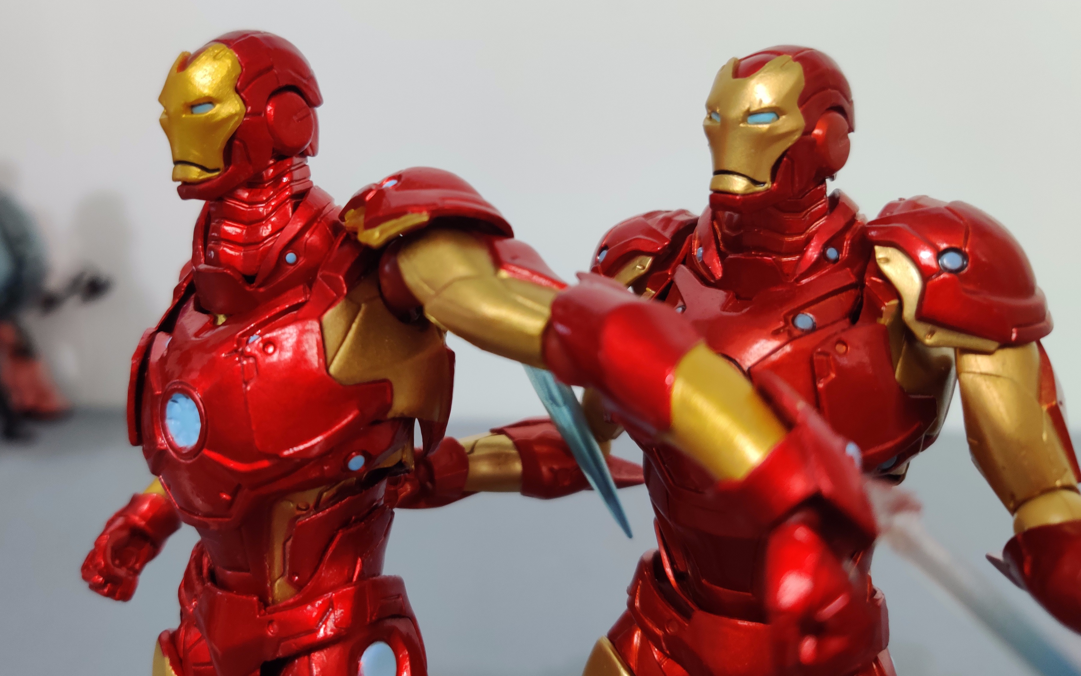 可动最好的钢铁侠:海洋堂山口式血边战甲mk37正版ko对比简评 莫叔叔的