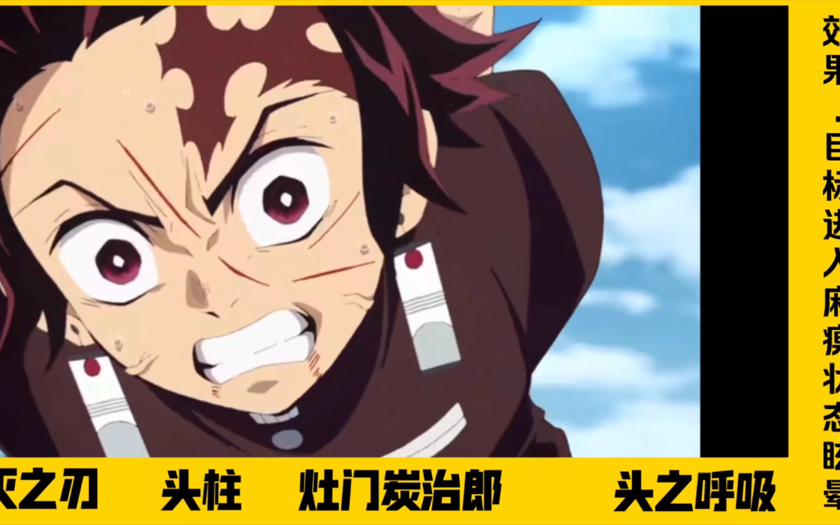 鬼灭之刃 灶门炭治郎 头柱 头之呼吸 的五种型_哔哩哔哩_bilibili